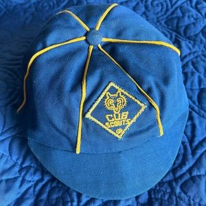 Vintage cub scouts hat.  Boy Scouts of America.